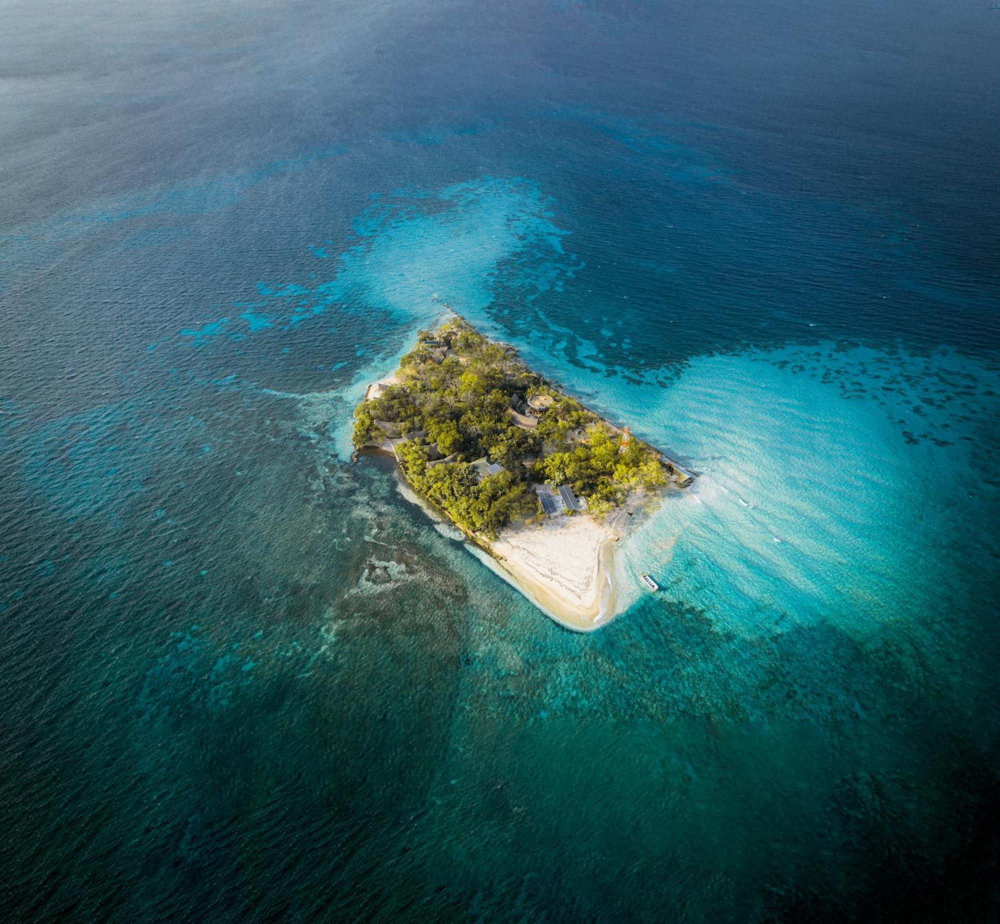 Isla Corona Isla del Rosario Eksteriør billede